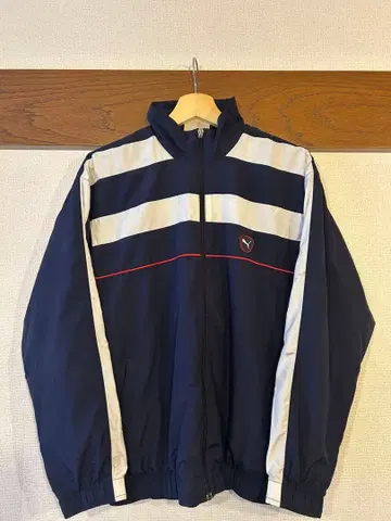 PUMA 나일론 자켓 네이비 구제 의류 푸마 트랙 자켓