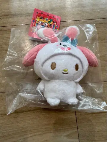 산리오 x 타베코 동물 인형옷 마스코트 마이멜로디