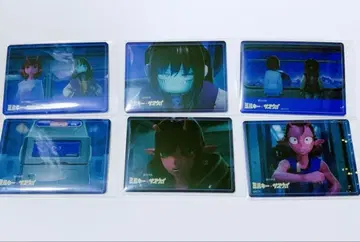 은하 특급 밀키 서브웨이 클리어 카드 6장 세트 한정품