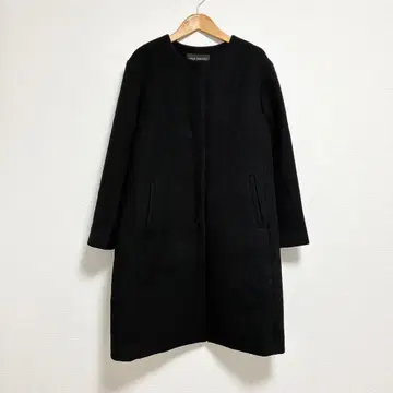 어반 리서치 노카라 코트 블랙 36