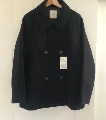 Spick & Span S160 스탠드 카라 숏코트