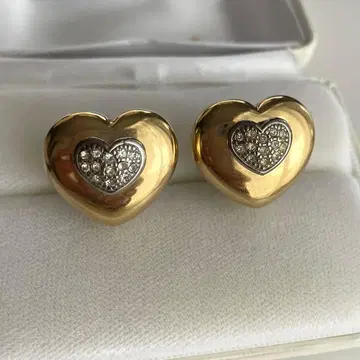 하트 골드 귀찌