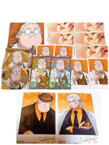 사카데이 사카모토 타로 AMOCAFE 캔뱃지 최애 파샤 카드 레어 특전