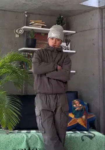 BLESS U 발라클라바 플리스 자켓