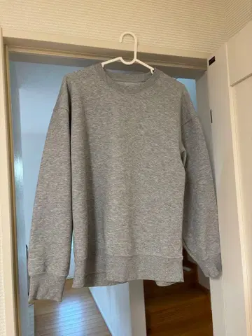 UNIQLO:C 오버사이즈 스웨트 셔츠 M 그레이
