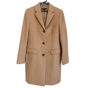 UNIQLO 유니클로 울 캐시미어 체스터 코트 M 카멜 브라운