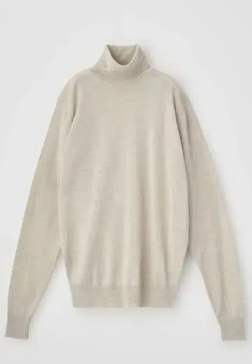 존스메들리 터틀넥 니트 XS 베이지 30G AOFIE