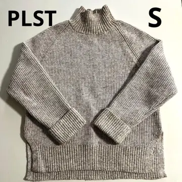 PLST 하이넥 스웨터 S
