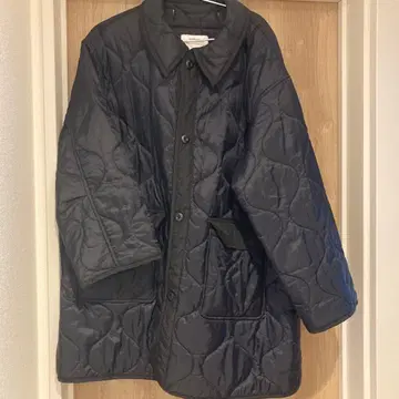 퀼팅 라이너 블랙 자켓