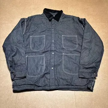 Charm-tex 코트 커버올 데님 빅 사이즈 2XL