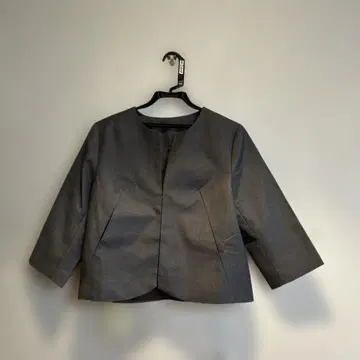 Ehre style 노카라 자켓과 와이드 팬츠 세트