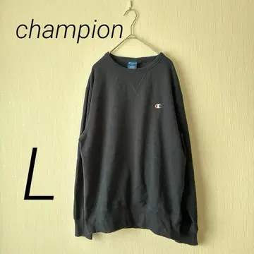 [ 새상품급 ] Champion 크루넥 맨투맨 셔츠 네이비 L