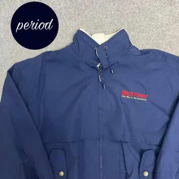 P2724 90s GEAR 기업 지퍼 자켓 짧은 기장 아메카지