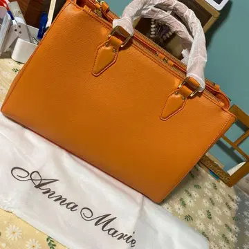 오렌지 핸드백