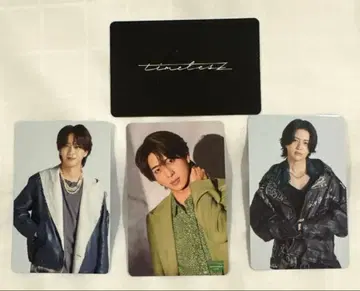 timelesz 레시피 테라니시 타쿠토 키쿠치 후마 2종 세트 타임리스