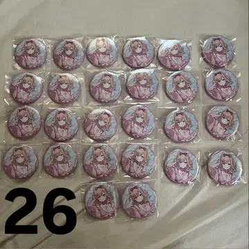 Vspo! 호두노아 여름 코믹 캔뱃지 26개