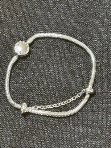 gnoce 실버 스네이크 체인 팔찌