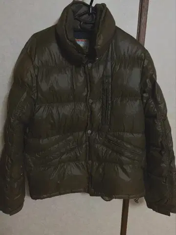 CAMP7 블랙 다운 자켓 M