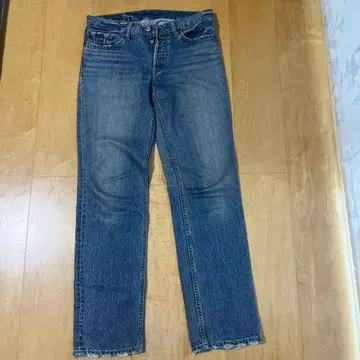 LEVI'S 501 스트레이트 데님 인디고 블루