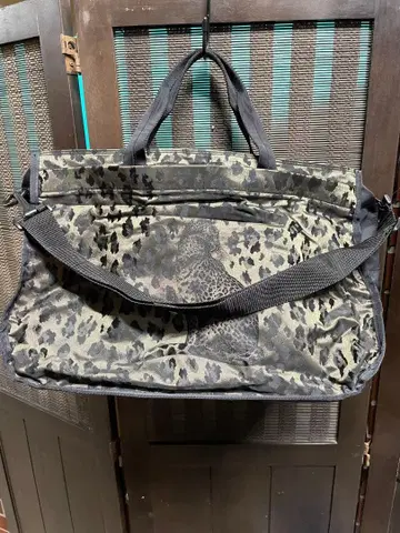 PAN CREATION 레오파드 무늬 보스턴 백