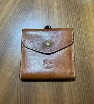 IL BISONTE 일비종떼 누메 브라운 접이식 지갑