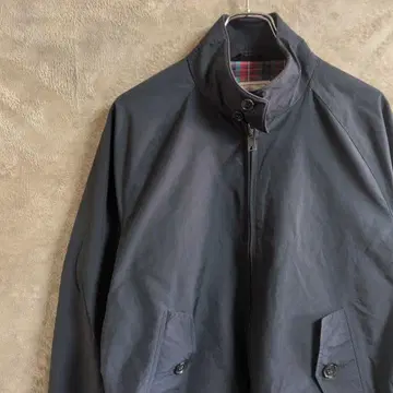 새상품급 BARACUTA 해링턴 자켓 스윙탑 블랙 40 영국제