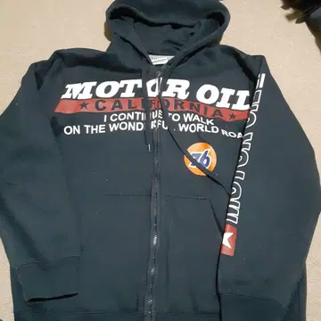 76 Lubricants 지퍼 후드티