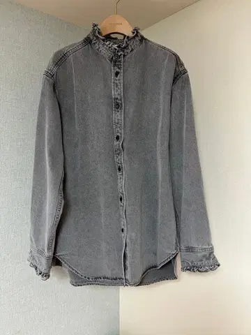 BABY LONE 데님 셔츠 자켓