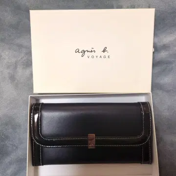 agnesb 에네스베 블랙 장지갑
