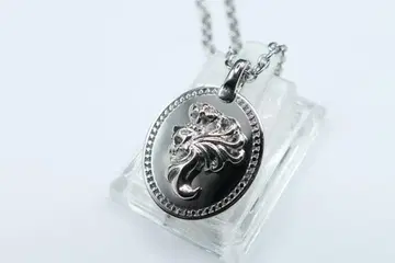 새상품 라이온 하트 하울 스테인리스 코인 목걸이