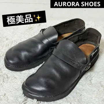 컨디션 최상 오로라 슈즈 미들 인글리쉬 7 1/2 D 블랙