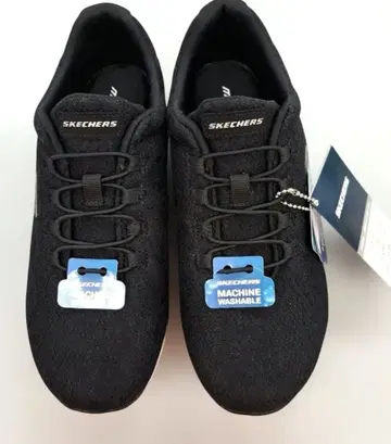 M461 24cm SKECHERS 블랙 레이스 무늬 스니커즈