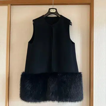 BEATRICE 퍼 베스트 38 새상품급