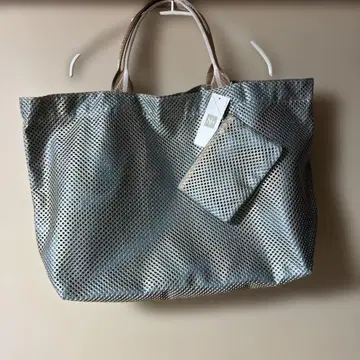 N+ 메쉬 빅 토트백 미니 파우치 포함