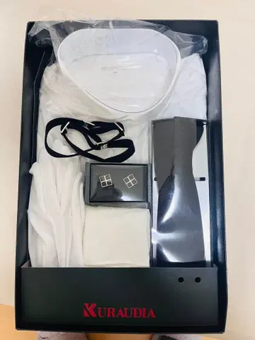 KURAUDIA 턱시도용 셔츠 세트 L 사이즈