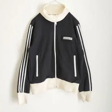 adidas 트랙 자켓 블랙/화이트