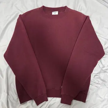 Champion 버건디 스웨트 셔츠 일본 사이즈 XL