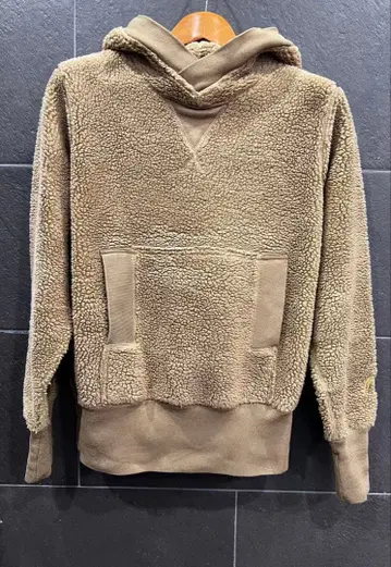 EVISU YAMANE 베이지 보아 후드티