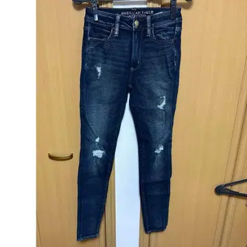 AMERICAN EAGLE 스키니 데님 US 2