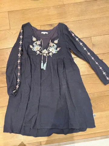 루이즈 미샤 다크 그레이 튜닉 M~L