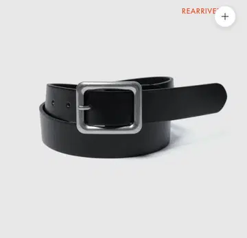 searoomlynn 스퀘어 버클 가죽 벨트