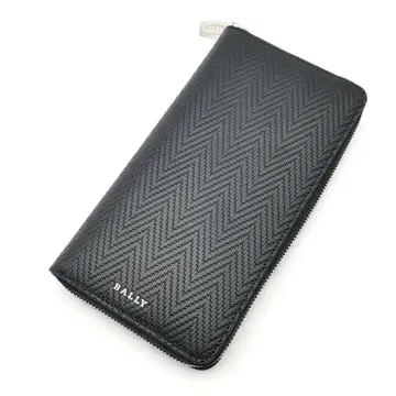 컨디션 최상 발리 BALLY 장지갑 라운드 지퍼 11-25100128
