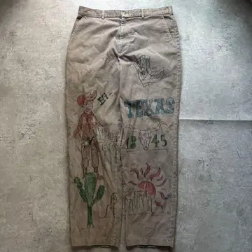 텍사스 카우보이 메모리얼 팬츠 풍