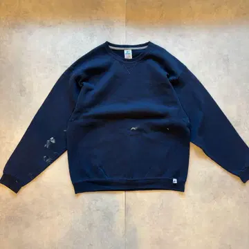 러셀 애슬레틱 무지 맨투맨 네이비 XL