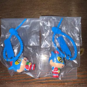 짱구는 못말려(크레용 신짱) 가챠 컬러풀 멀티 참 액션 가면 2세트