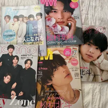 마츠무라 호쿠토 잡지