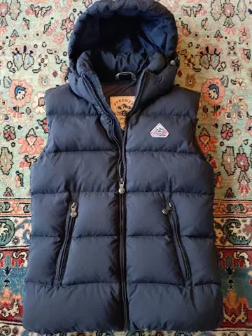 PYRENEX 헤리티지 네이비 다운 베스트