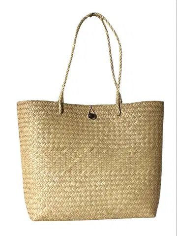 태국 머리띠 수초 바스켓백 (중) 토트백 미사용 새상품