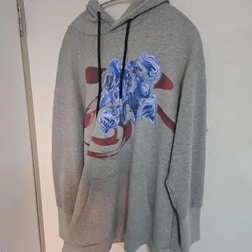 노아이디 NOID. 글리치 플라워 프린트 BIG 후드티 후디