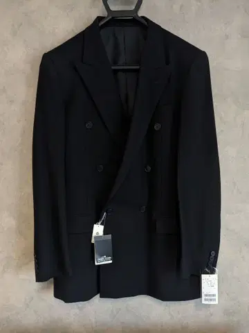 [미사용 새상품] PASHU NERO/블랙 포멀/더블 수트